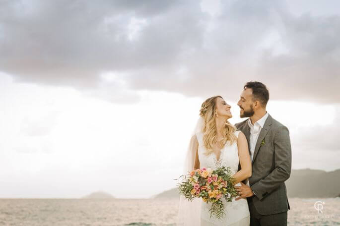 Casamento na Praia de Thais e Rodrigo