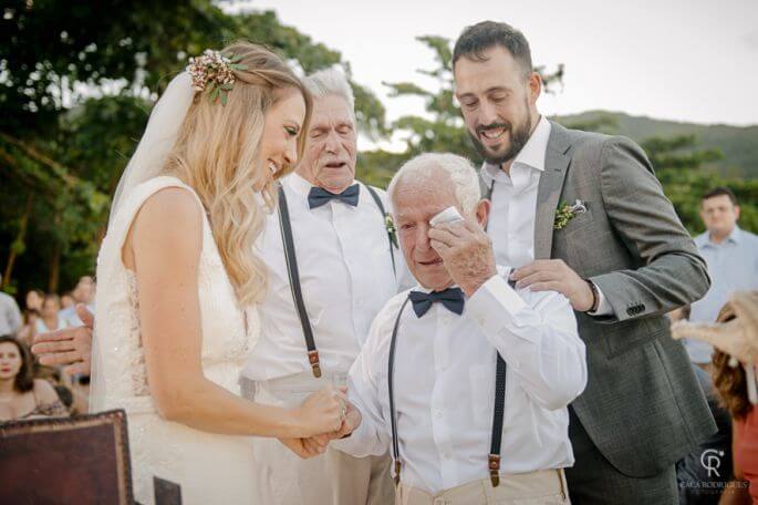 Casamento na Praia de Thais e Rodrigo