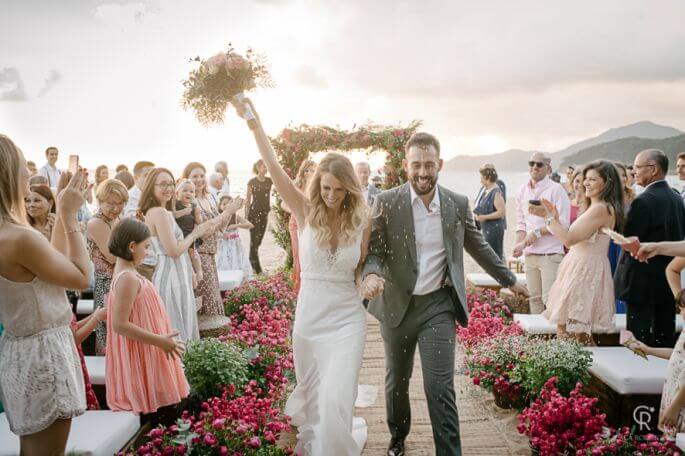 Casamento na Praia de Thais e Rodrigo