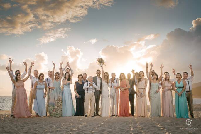 Casamento na Praia de Thais e Rodrigo