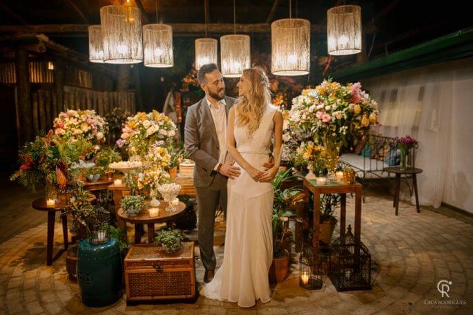 Casamento na Praia de Thais e Rodrigo