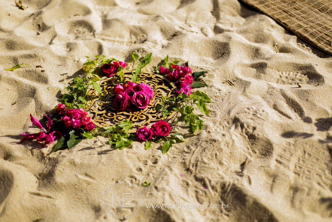 Casamento na Praia de Thais e Rodrigo